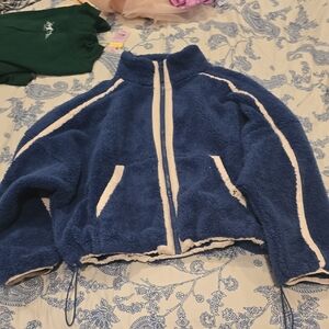 New Joylab Cozy Blue Fleece Jacket